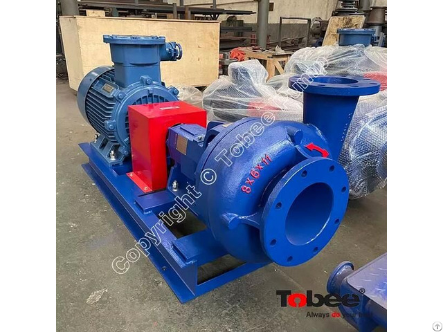 Tobee® 8x6x11 Magnum Sand Mission Centrifugal Pump