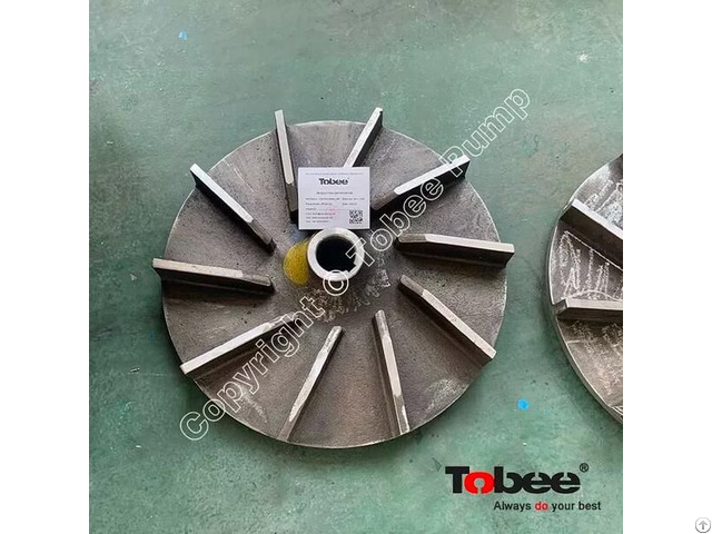 Tobee® 1 4474 Vortex Impeller Is Used For The Andritz Cp Series