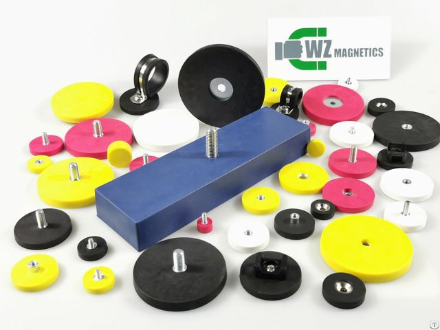 Rubber Coated Neodymium Magnets