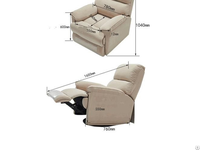 Single Fabric Space Capsule Multifunctional Sofa