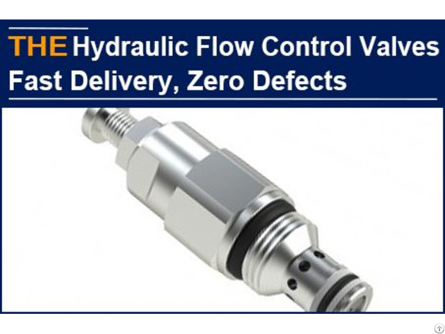 The Lifetime Of Aak Hydraulic Flow Control Valve Is Twice Than Peers