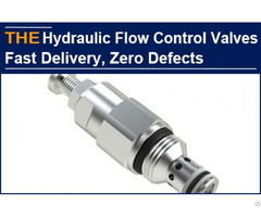The Lifetime Of Aak Hydraulic Flow Control Valve Is Twice Than Peers