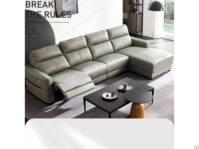 Italian Minimalist Living Room Corner Function Sofa