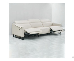 Modern Minimalist Armrest Creative Design Leather Functional Sofa Combination
