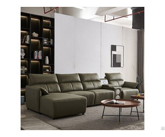 Living Room Leather Art Furniture Electric Sofa Combination