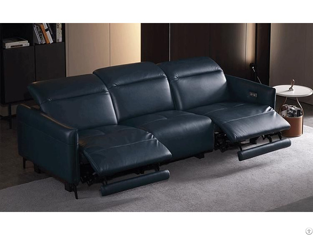 Multi Function Space Capsule Electric Reclining Single Double Three Person Combination Sofa