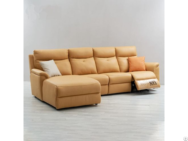 Space Capsule Wash Free Technology Cloth Chaise Longue Combination Sofa