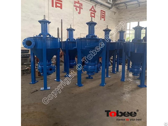 Tobee® 3qv Af Vertical Froth Slurry Pump For Minerals Flotation Processing