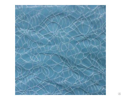 Polyester Alencon Lace Mesh Fabric