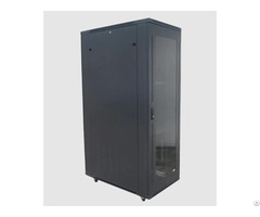 Glass Door Free Standing Network Cabinets