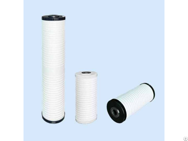 Grooved Polypropylene Sediment Filter