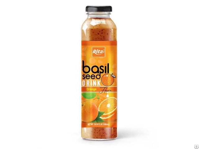 Basil Seed With Orange From Rita Drink