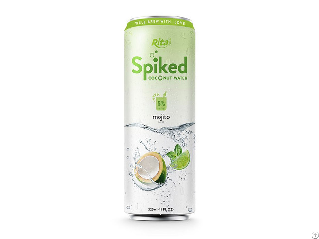 Spiked Coconut Water Mojito 325ml