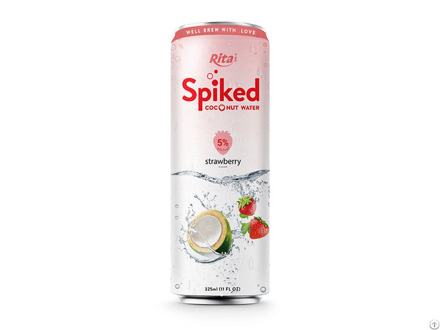 Spiked Coconut Water Strawberry 325ml