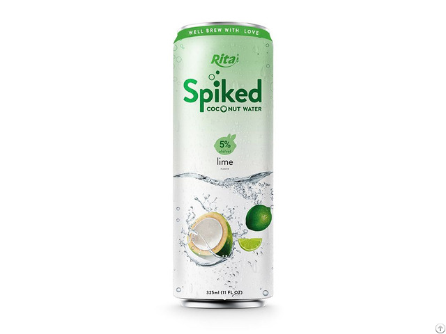 Spiked Coconut Water Lime 325ml