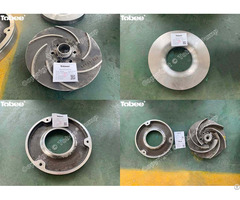 Tobee Manufacture The Andritz Replacement Pump Spare Parts Impeller And Front Lining Acp80 250