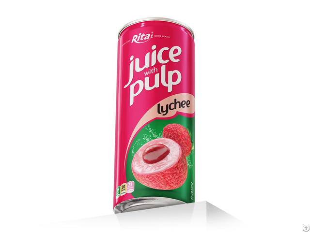 Lychee Fruit Juice With Pulp 250ml