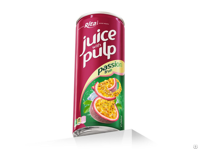 Passion Fruit Juice With Pulp 250ml