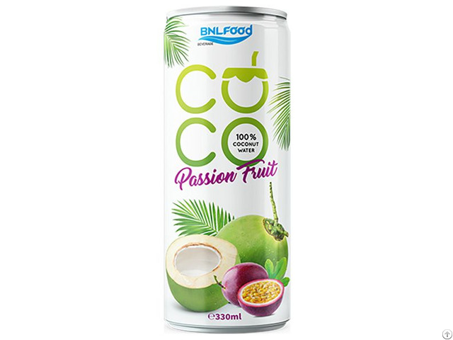 Best Coconut Water Drink With Passion Fruit