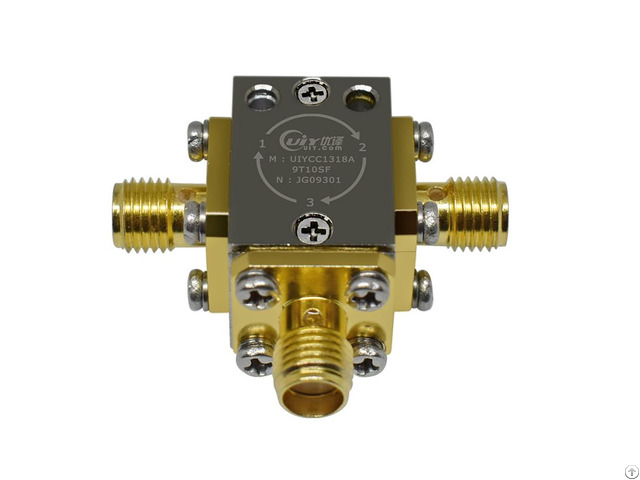 X Band 9 0 To 10 0ghz Rf Coaxial Circulator 5g