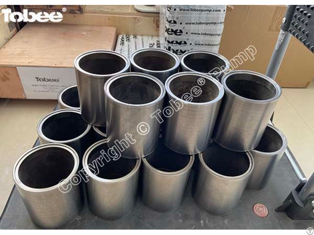 Tobee® Ceramic Shaft Sleeve E075j32 On 4 Or 6inch Slurry Pumps