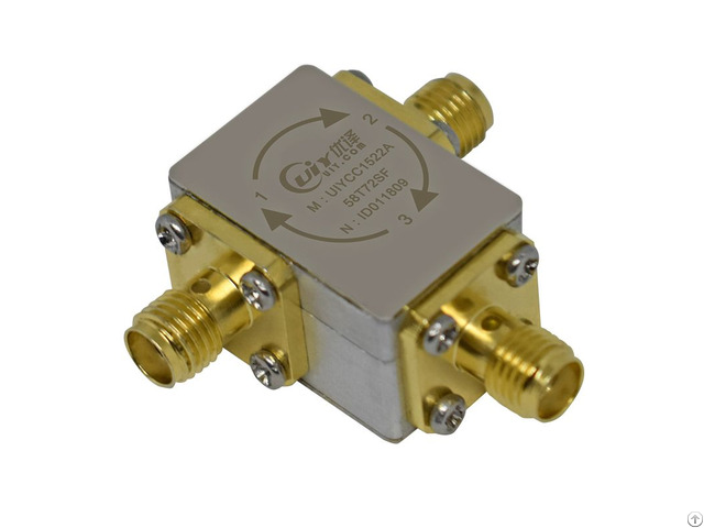 Satcom Broadcasting Parts Rf Coaxial Circulator 5 8 To 7 2ghz