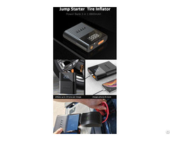 Daily Essential Jump Starter Air Inflator For Vehicle User