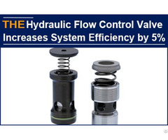 Thomas Gave Up The Supplier Cooperated For 4 Years And Chose Aak Hydraulic Flow Control Valve