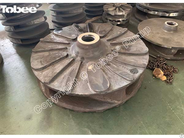 Tobee Manufacture The 20x18 Tu Ah Horizontal Slurry Pump 5 Vanes Impeller Tu18147a05