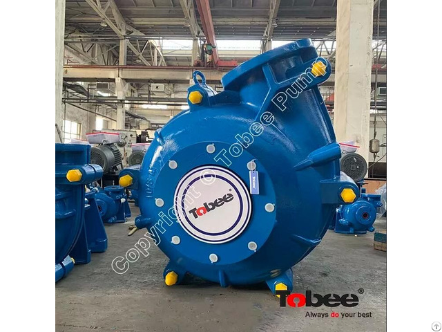 Tobee® 10 8 E M Limestone Cyclone Feed Pump With Centrifugal Seal