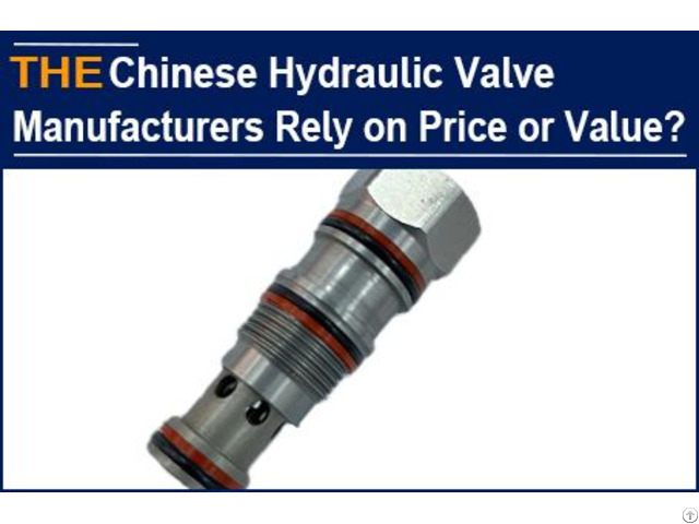 The Market Share Of Chinese Hydraulic Valve Manufacturers Depends On Price Or Value