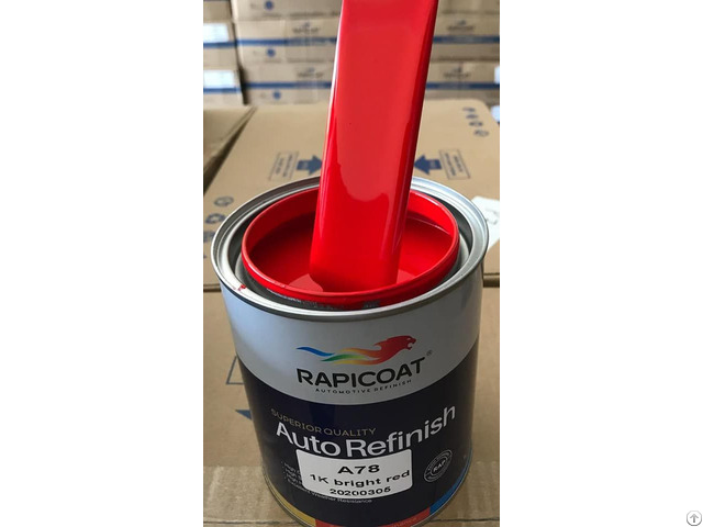 Factory Automotive Paint Multi Solid Color Rust Proof Fast Flash Off Time