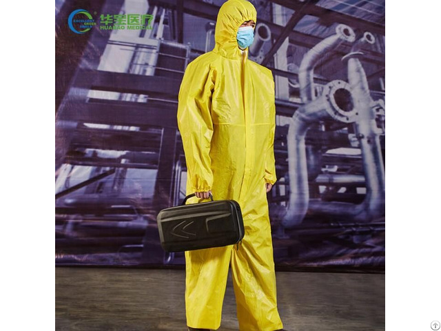 Fd6 2002 Hooded Protective Coverall Type 6 Coveralls