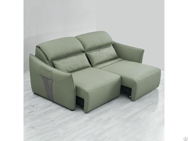 Modern Minimalist Double Technology Cloth Ele Telescopic Function Sofa Bed Dual Use
