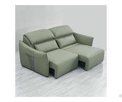 Modern Minimalist Double Technology Cloth Ele Telescopic Function Sofa Bed Dual Use
