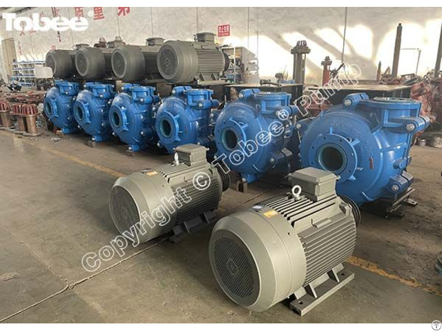 Tobee® The New Batch Of 8 6 Inch Mining Slurry Pumps With Cv Drive Type Motors