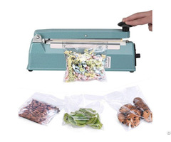 Make And Supply Impulse Plastic Bag Sealer Manual Film Seal Machine Fs 200