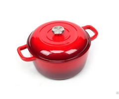 Enameled Cast Iron Dutch Oven With Griddle Lid