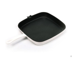 Enameled Cast Iron Square Grill Pan