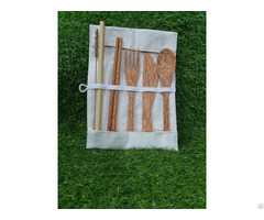Coconut Wood Cutlery Set