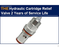 The Performance Of Aak Hydraulic Cartridge Relief Valve Is Twice Than Its Peers
