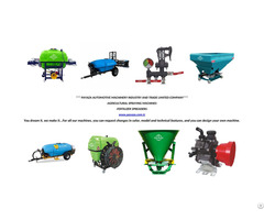 Agricultural Spraying Machinery Pulverizator Atomizer Fertilizer Spreader