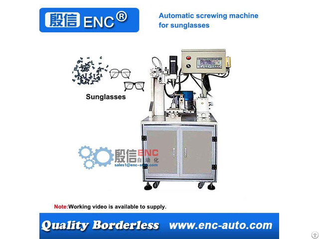 Automatic Screwing Tightening Fastening Machine For Glasses Spectacles Eyeglasses Eyewear