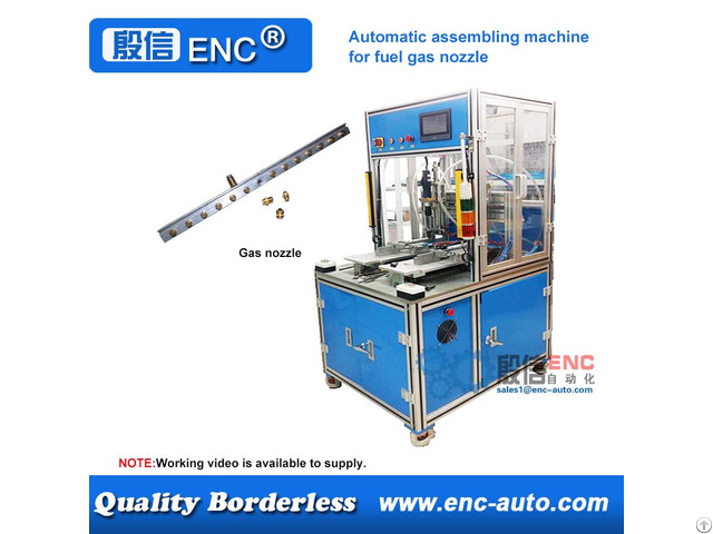 Automatic Screwing Tightening Fastening Machine For Natural Gas Nozzle