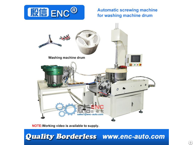 Automatic Screwing Tightening Fastening Machine For Washer Drum