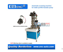 Automatic Screwing Tightening Fastening Machine For Water Purifier Booster Pump
