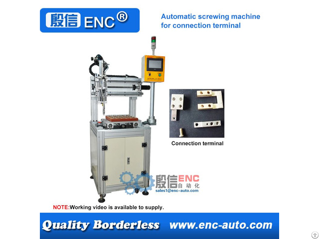 Automatic Screwing Tightening Fastening Machine For Brass Terminal Of Electricity Meter