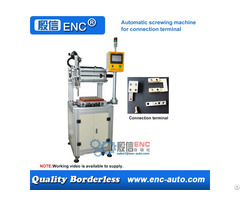 Automatic Screwing Tightening Fastening Machine For Brass Terminal Of Electricity Meter