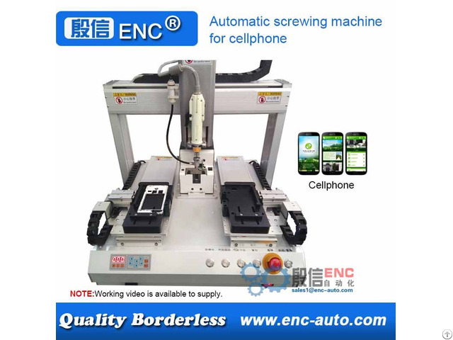 Automatic Screwing Tightening Fastening Machine For Mobile Phone Cellphone