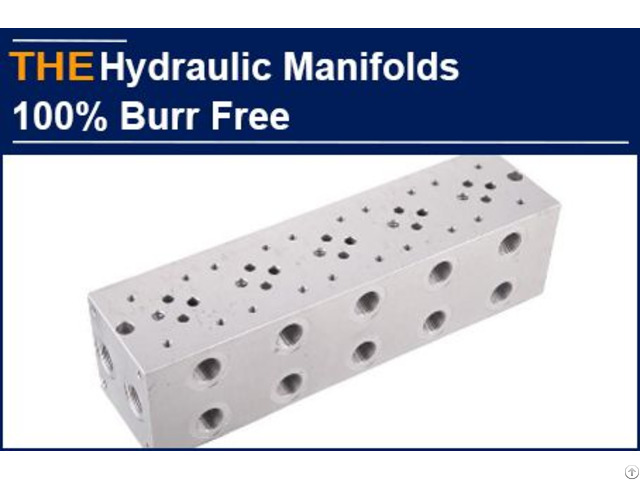 Aak Solved The Hydraulic Manifold Block Issue In 30 Days At A Time